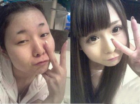 这真的是同一个人么？人物gif搞笑图片