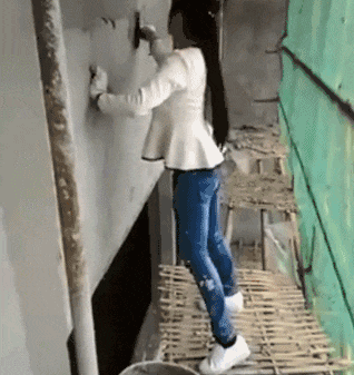 有一个这么能干的媳妇是怎样一种体验？人物gif搞笑图片