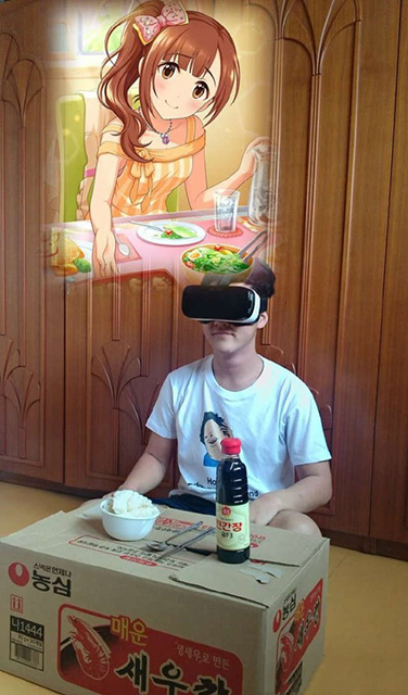 VR的日常，莫名觉得悲哀人物gif搞笑图片