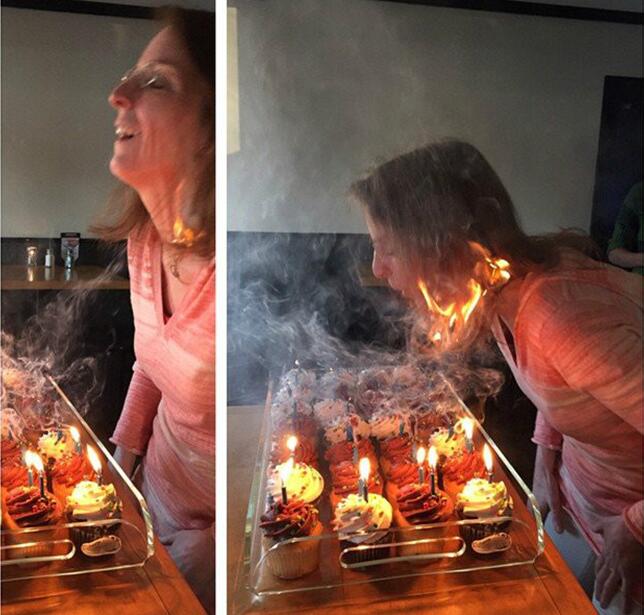 我闻到好香的蛋糕味人物gif搞笑图片