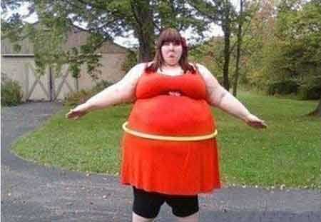 我玩呼啦圈从来没掉下来过人物gif搞笑图片