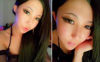 这货居然是男的！小编震惊了人物gif搞笑图片