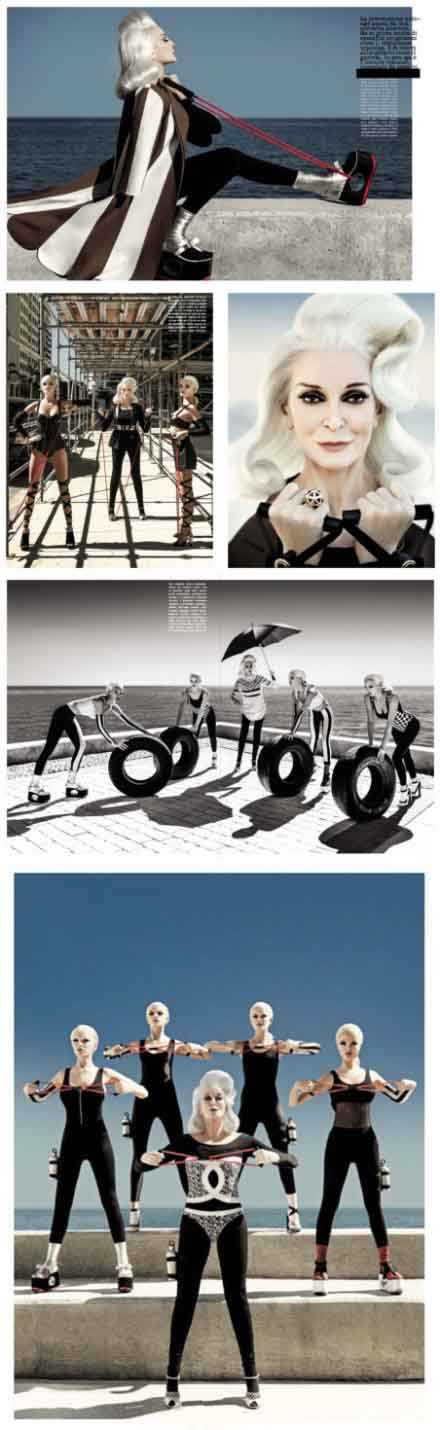 时尚与年龄无关！人物gif搞笑图片