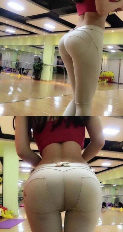 这样紧身的裤子竟然还能穿人物gif搞笑图片