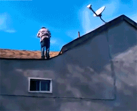 花样作死大赛人物gif搞笑图片