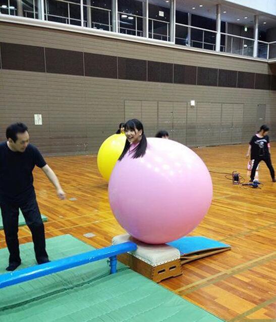 只要颜值高，胖成球也美人物gif搞笑图片