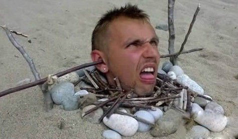 逗比的日常行为人物gif搞笑图片