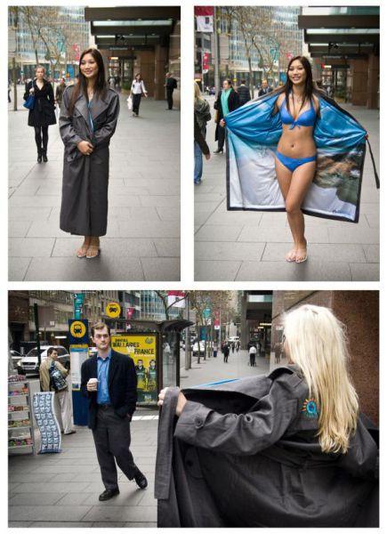 马路上的暴露狂！人物gif搞笑图片