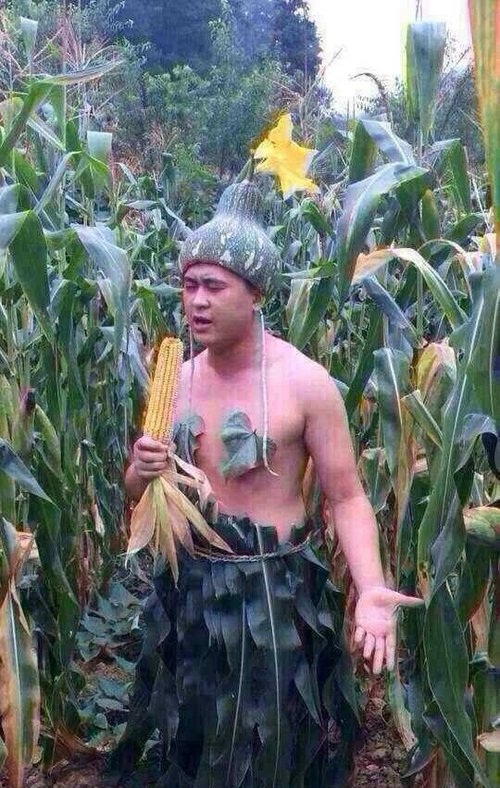 这造型难道你们不赞人物gif搞笑图片