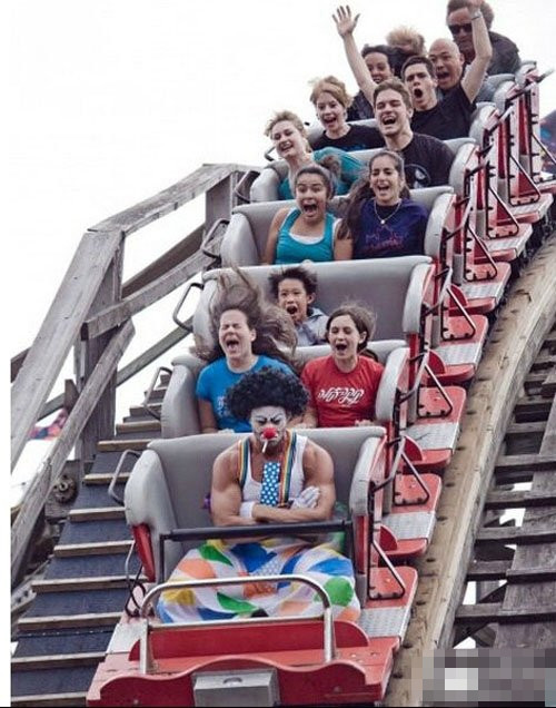 这种程度简直毫无压力人物gif搞笑图片