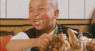 犯诫的小和尚人物gif搞笑图片