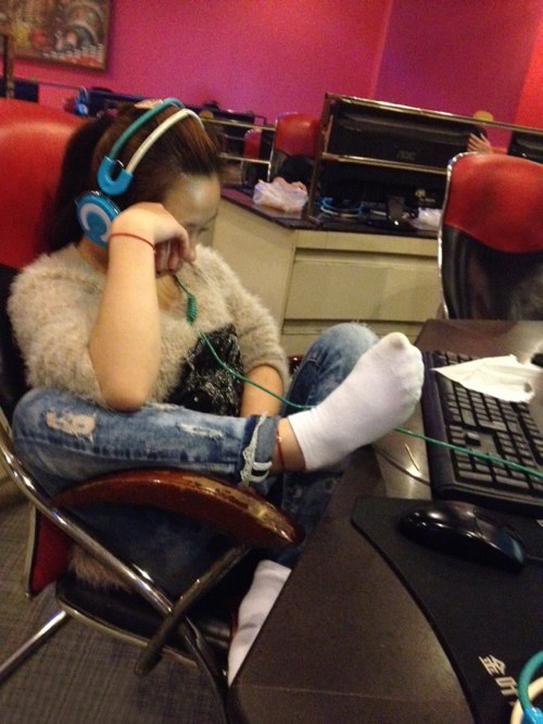 淑女，你还有样么？人物gif搞笑图片