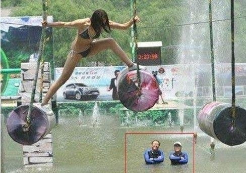 你们尽情地笑吧！人物gif搞笑图片