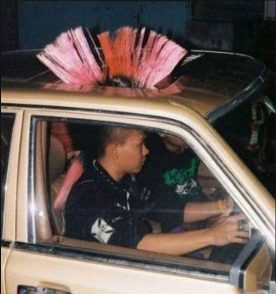 贵族杀马特的烦恼人物gif搞笑图片