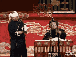 让你得瑟，给你吃面粉社会gif搞笑图片