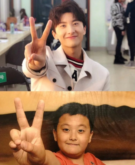 潜力股胖子瘦下来对比图片社会gif搞笑图片