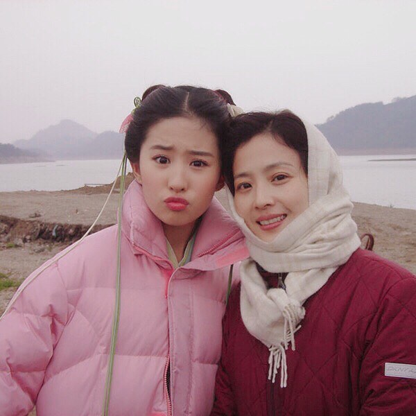 刘亦菲妈妈的图片社会gif搞笑图片