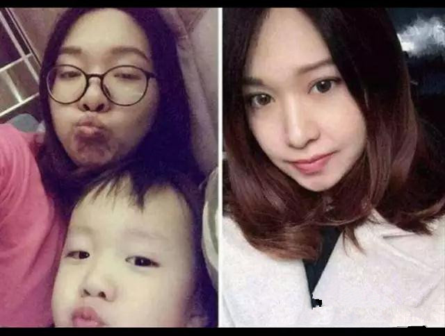 女人生孩子前后对比图社会gif搞笑图片