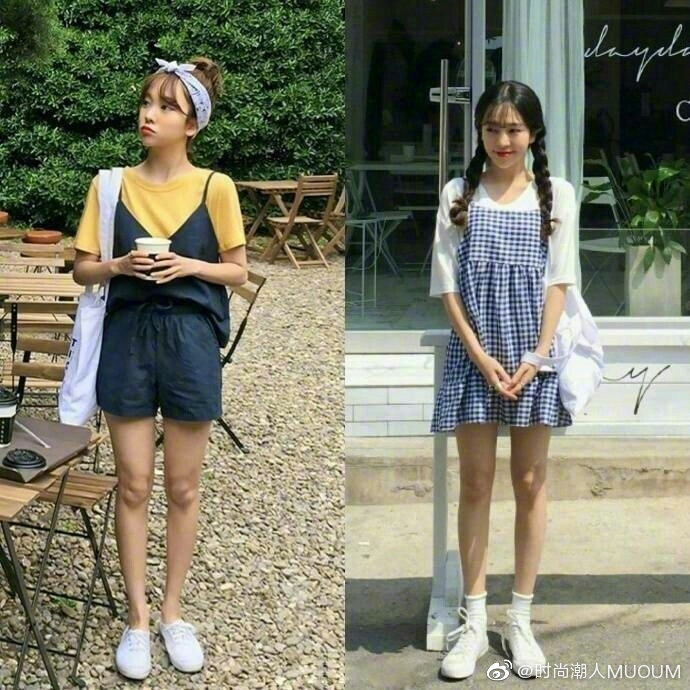 纯色基本款T桖穿搭配教程图解社会gif搞笑图片