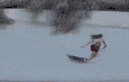 妹子这速度好快呀社会gif搞笑图片