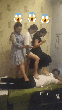 这大概就是男人最快乐的时候社会gif搞笑图片