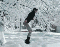 这妹子玩呼啦圈太秀啦社会gif搞笑图片