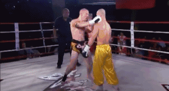 难道功夫没有练成吗？体育gif搞笑图片