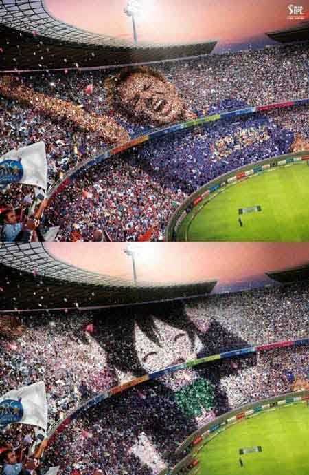 球迷真心伟大体育gif搞笑图片