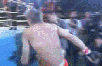 最炫的出场方式 可是到最后失手了体育gif搞笑图片