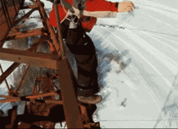 惊现蹦极体育gif搞笑图片