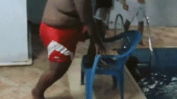 事实证明胖子真的不适合跳水体育gif搞笑图片