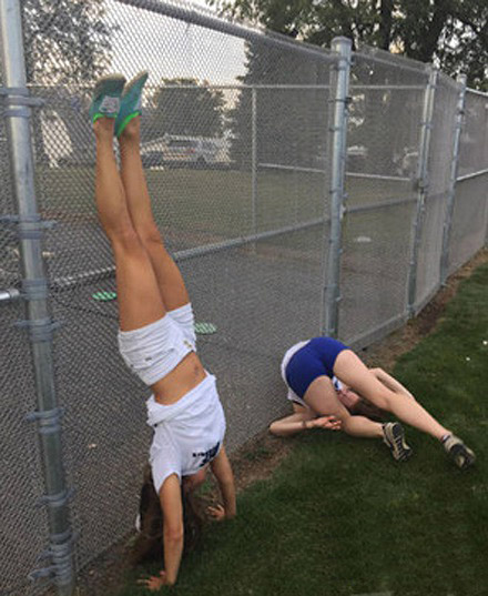 伤不起啊，功力不够体育gif搞笑图片