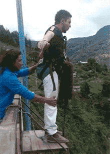 等等，老子还没准备好呢！体育gif搞笑图片