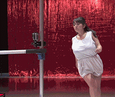 看好了！伦家要起跳咯体育gif搞笑图片