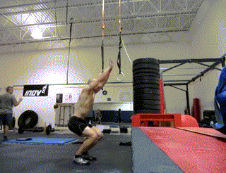 还以为他要吊环体育gif搞笑图片