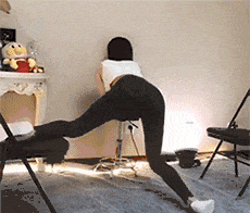 小姐姐你好厉害体育gif搞笑图片