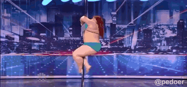 评委和小伙伴都震惊了体育gif搞笑图片