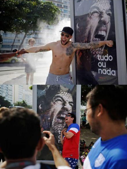 苏亚雷斯又咬人了体育gif搞笑图片