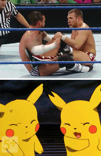 看谁先打死谁体育gif搞笑图片