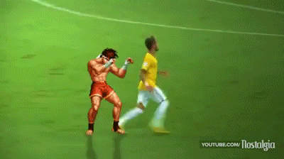 恶搞内马尔摔跤动态图片体育gif搞笑图片