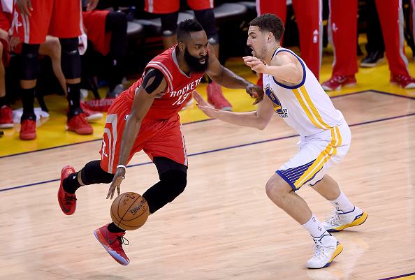 勇士vs火箭g1慢镜唯美回顾 库里哈登热血对攻精彩一刻体育gif搞笑图片