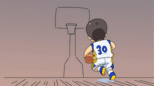 库里漫画版动图新鲜出炉体育gif搞笑图片