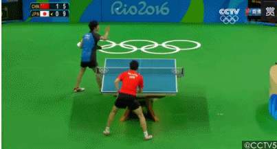 蓝色衣服的兄弟你是怎么进国家队的，教教我体育gif搞笑图片