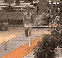 头晕乎乎的，刚才发生了什么体育gif搞笑图片