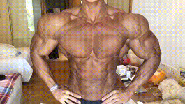 这身材好结实体育gif搞笑图片