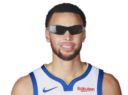 库里近视戴隐形眼镜体育图体育gif搞笑图片