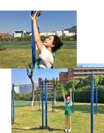 运动体育美女操场摆拍写真照片体育gif搞笑图片