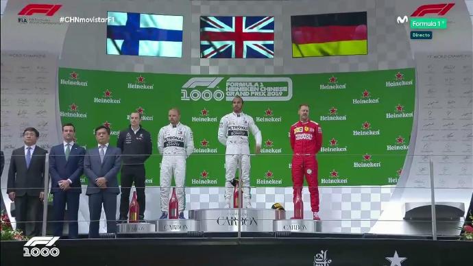 汉密尔顿夺F1第1000场冠军体育gif搞笑图片