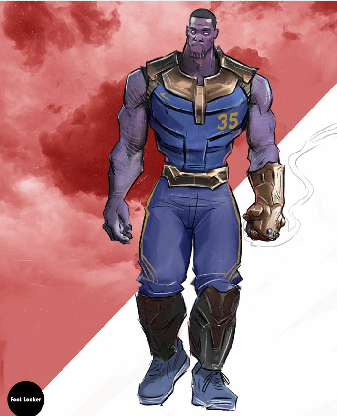 复仇者联盟的NBA图片体育gif搞笑图片