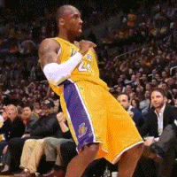 搞笑的科比投篮动图体育gif搞笑图片